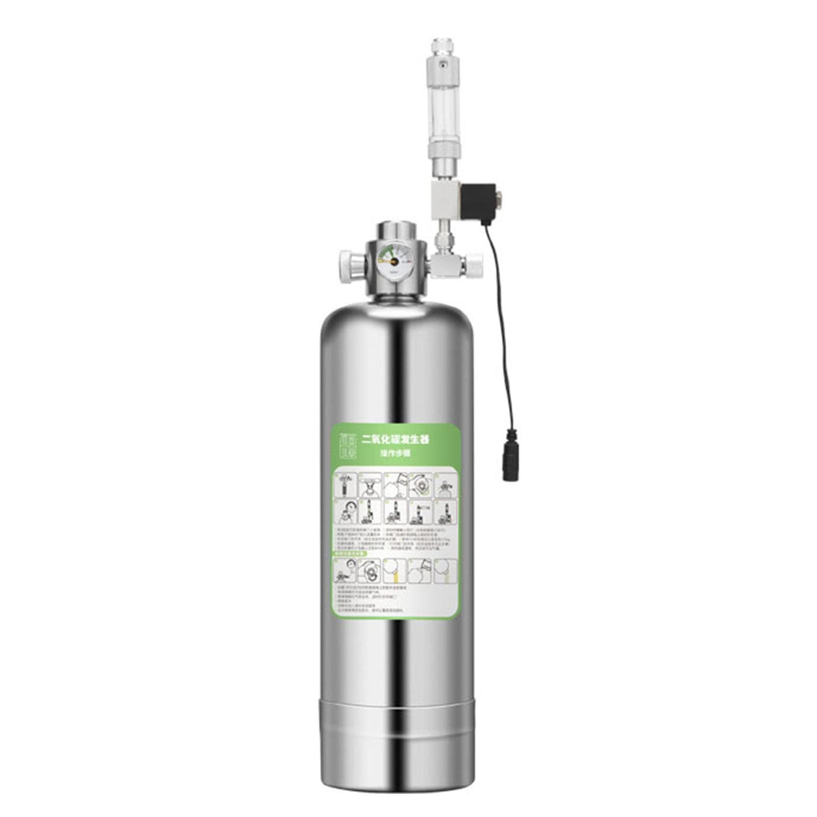CO2 Kit for Aquarium Plants CO2 Generator Diffuser Kit 1/2/5L EU 5L