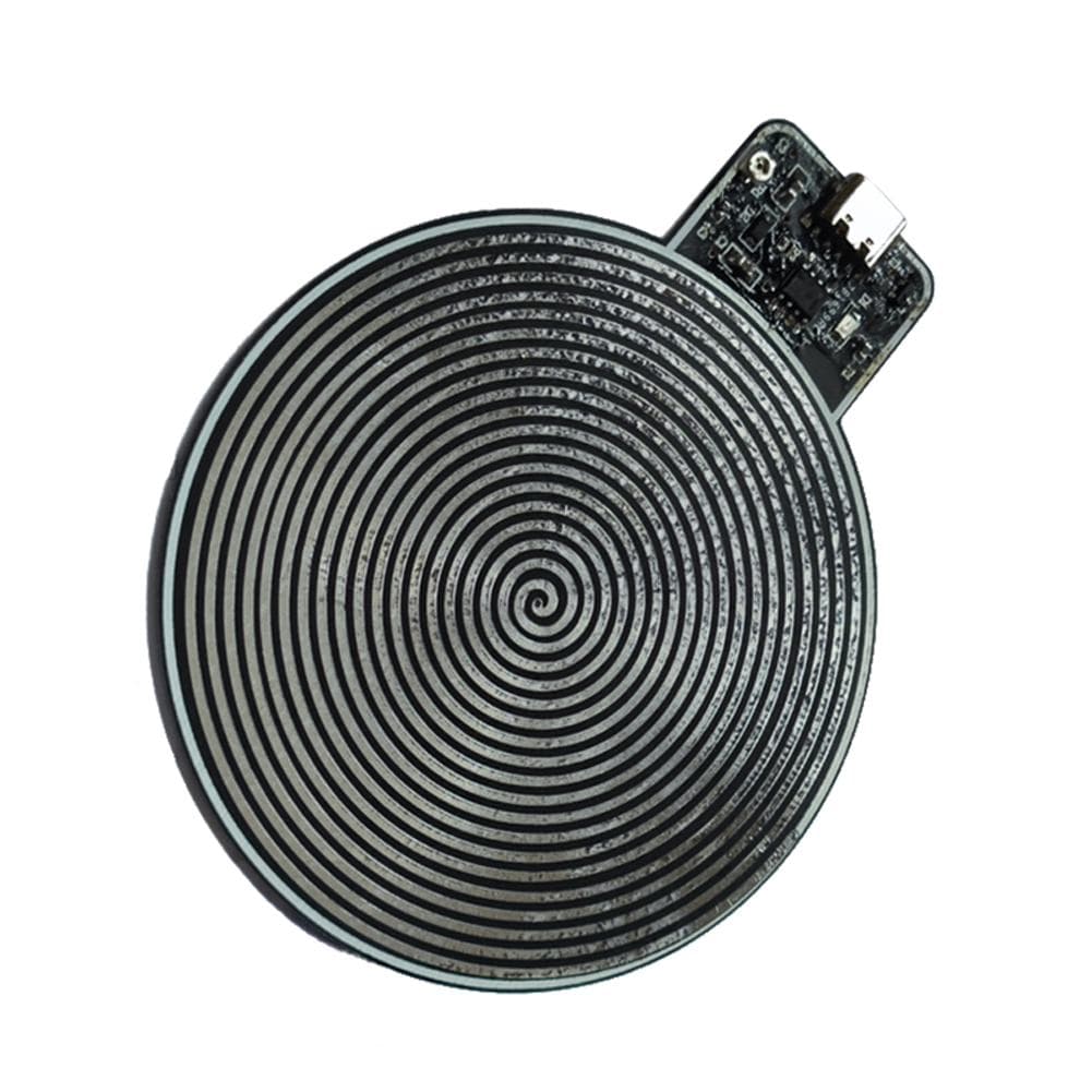 USB Power Supplys 7.8Hz Schumann Waves Ultra-Low Frequency Pulse Generator Sleep Improver Circular black