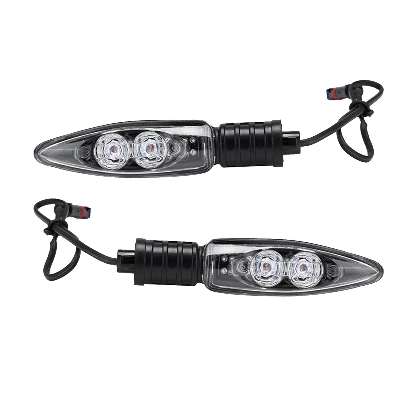 Motorcycle LED Turn Signals Indicators Front & Rear Turn Lights Replacement for BMW R1200GS G310R Front Turn Lights