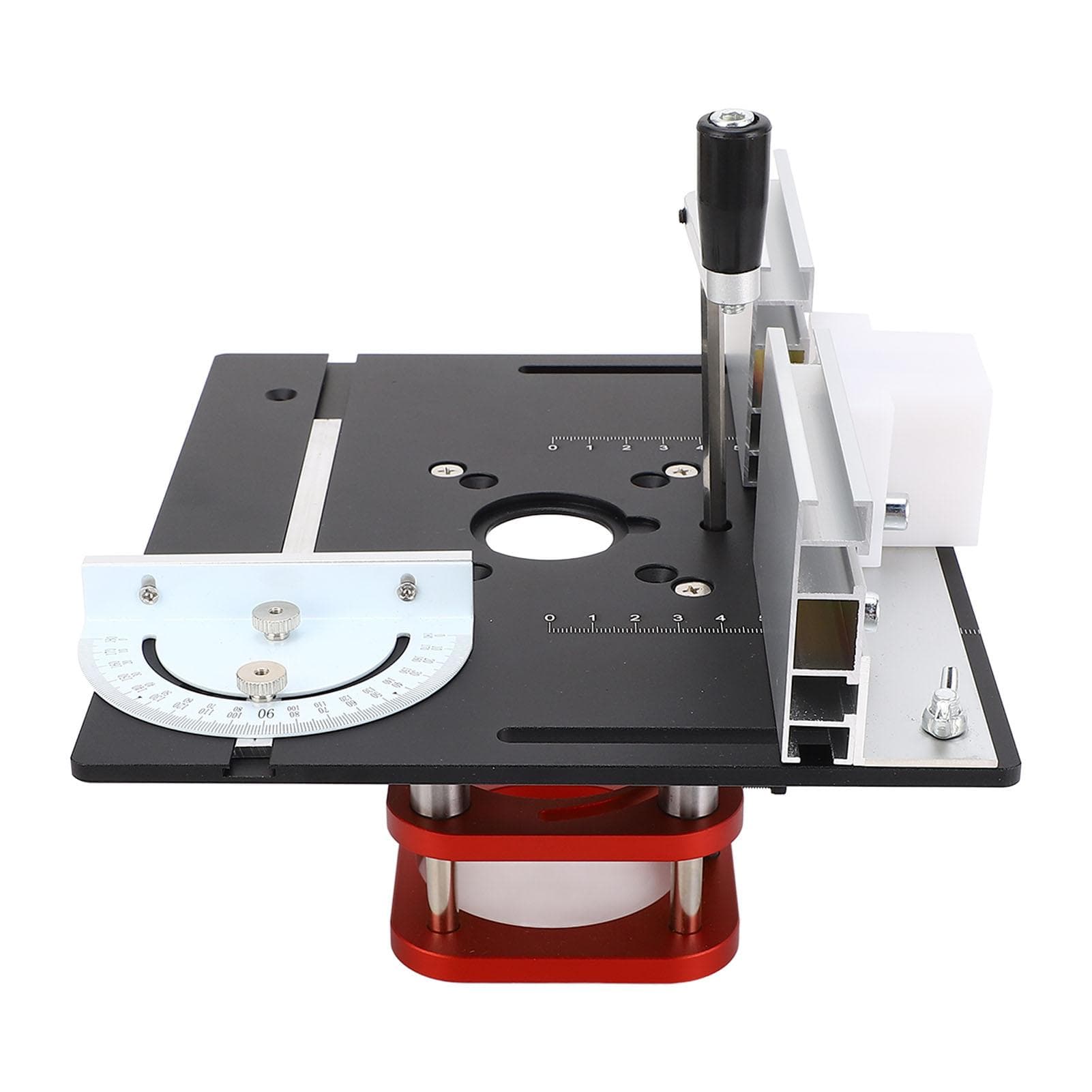 Router Table Base 51mm Stroke Manual Lifting Router Table Lifting System Base for 64 to 66mm Motor