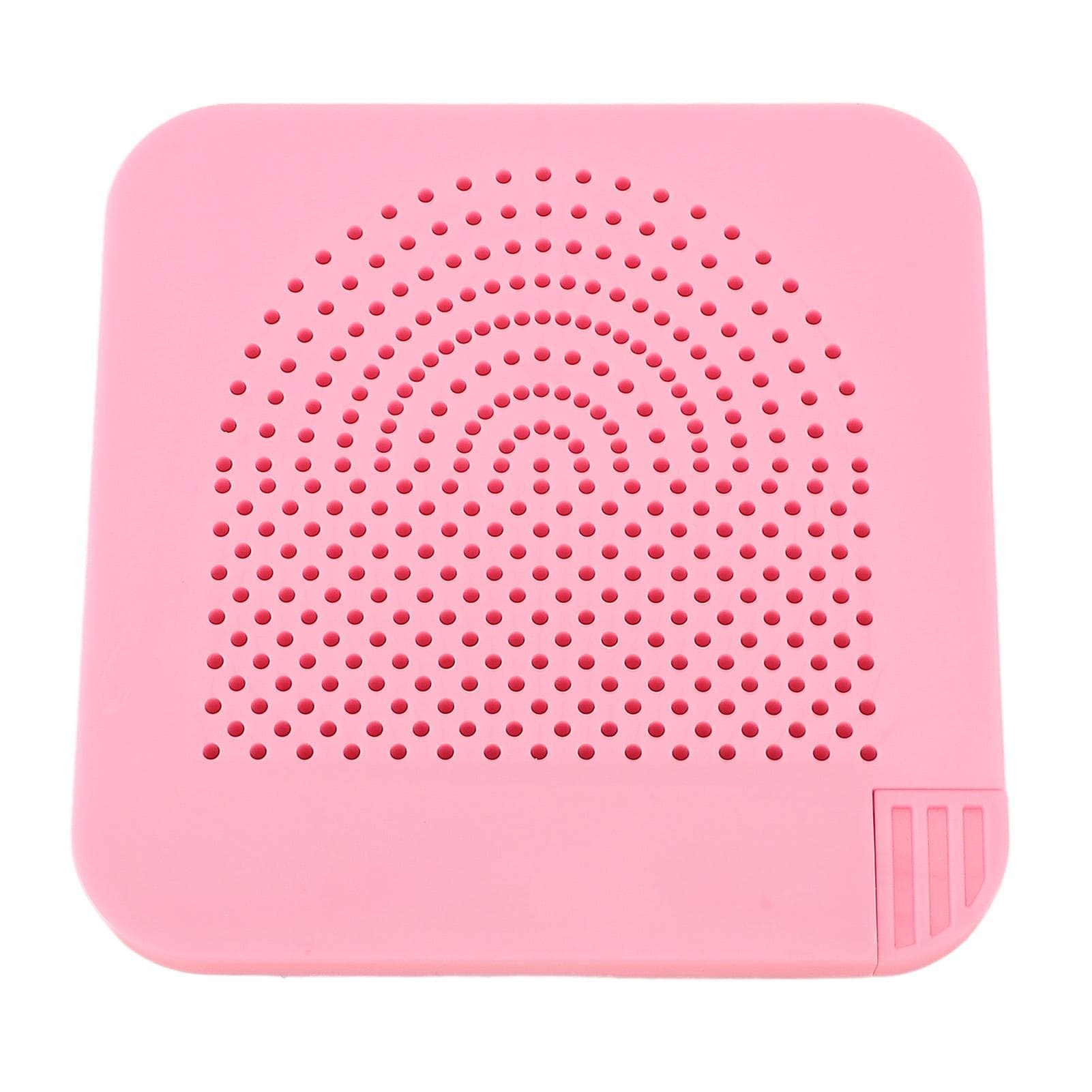 Quilling Guide Board with Storage Drawer and 20Pcs Pins Paper Strip Winding Disc for Crafts Making pink