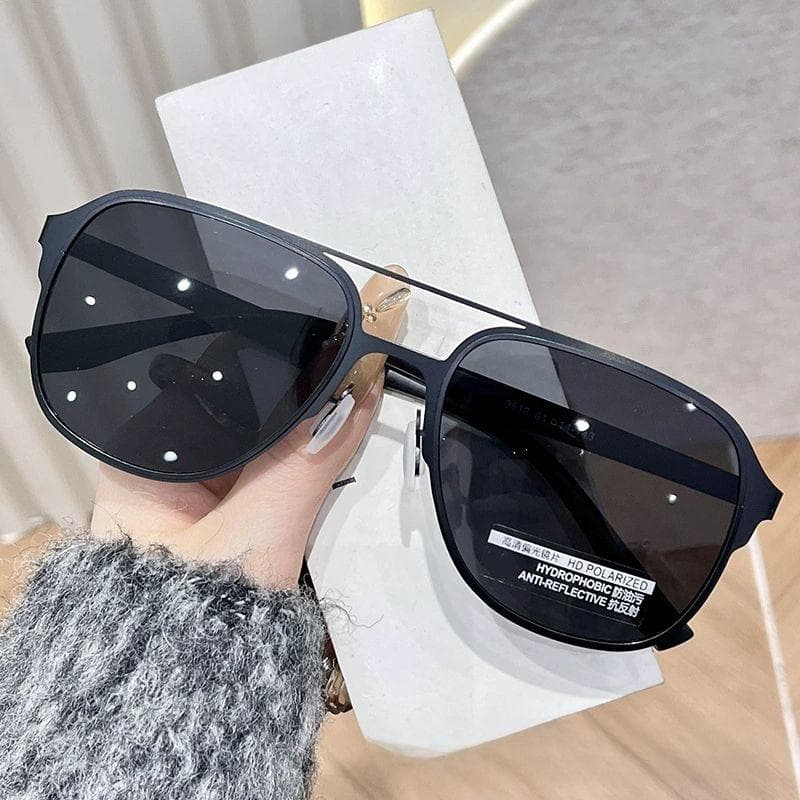 new double beam polygon pilot sunglasses for men high quality UV protection DS-9518