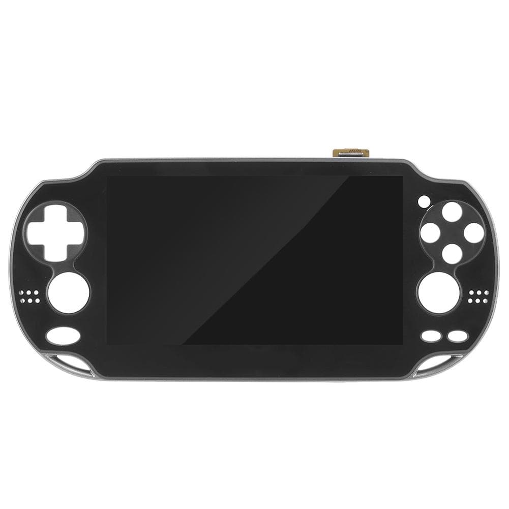 For PS Vita1000 LCD Replace Screen Digitalization Complete Assembly with Frame Screwdriverblack For black