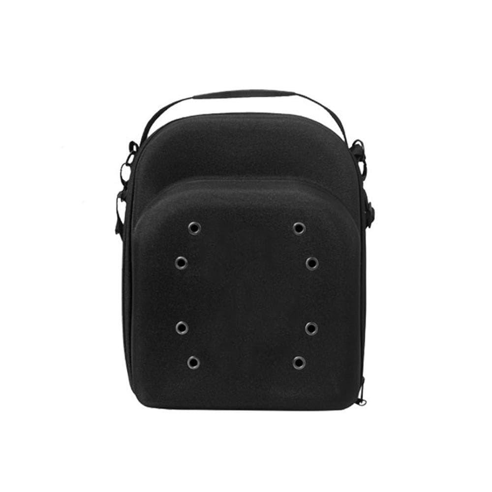 EVA Hat Organizer Box for Baseball Caps Anti-crush Anti-deformation Protect Up to 6 Hats Hard Shell black