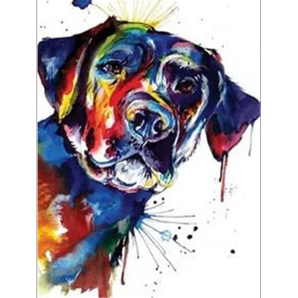 Diamond Painting New Dog Decor For Home Mosiac Animal Picture Of Rhinestones Diamond Art 20X30CM