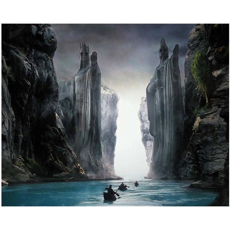 Full Drill Diamond Painting Lord of The Rings Nature Diamond Embroidery 30X40CM