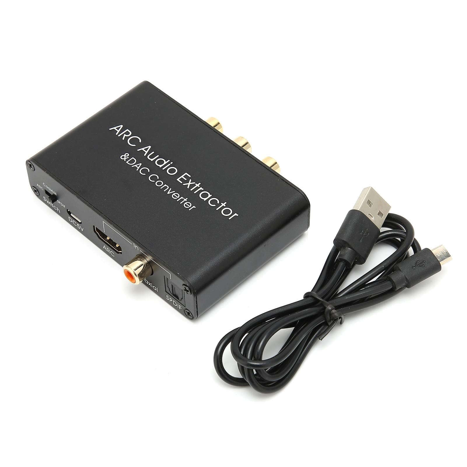HD Multimedia Interface ARC Extractor Digital to Analog o DAC Converter for HDTV DVD