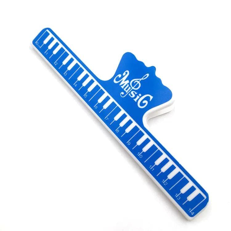 Sheet Music Clip Book Page Note Clips Music Score Fixed Clips Sheet Holder for Guitar Violin Piano Music Instruments Accessories blue