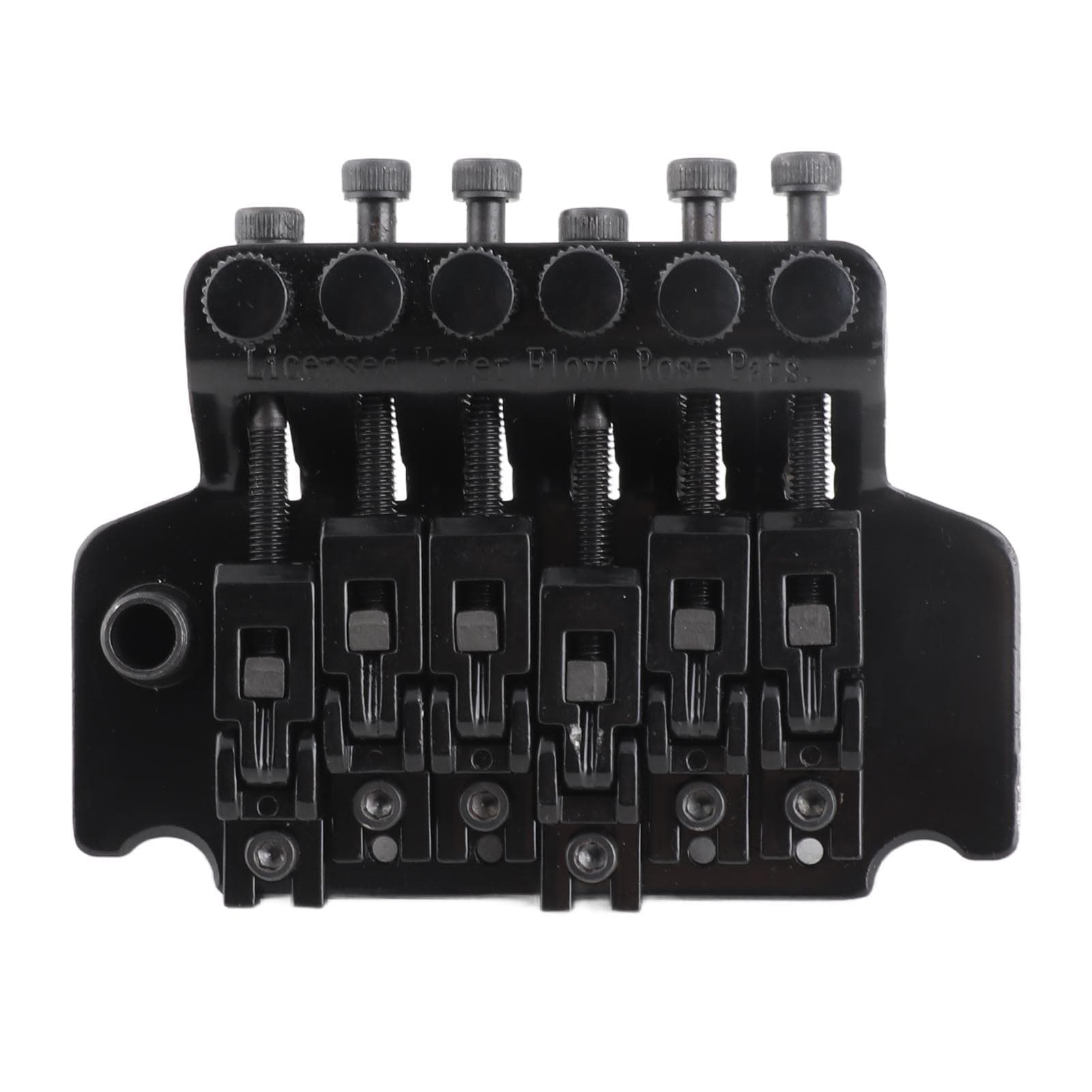 Tremolo Bridge System Double Rocking Spring Stabilizer Device for Electric GuitarBlack black