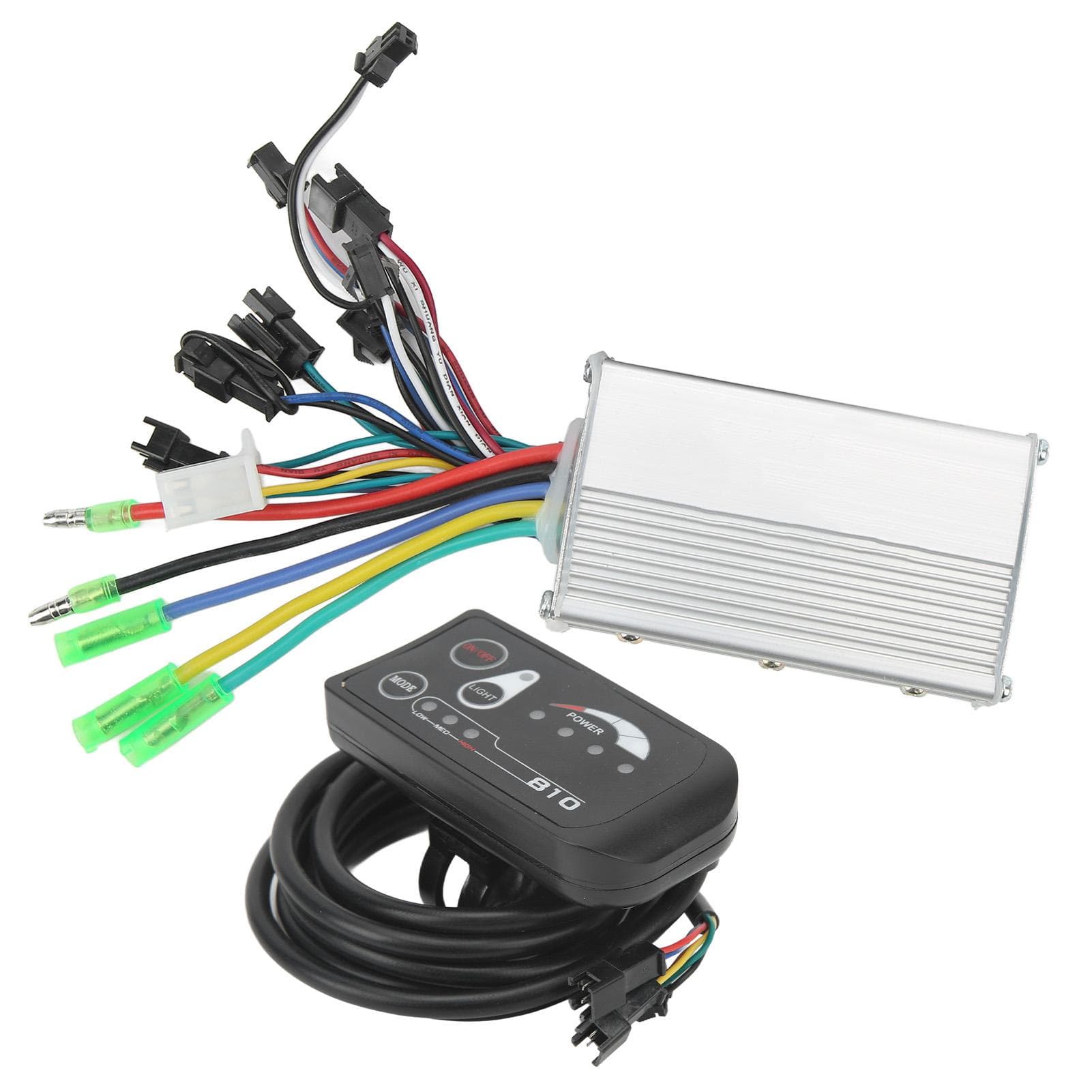 48V 250W 350W Electric Bike Brushless Controller Kit Motor Controller 810 LED Display Panel Set