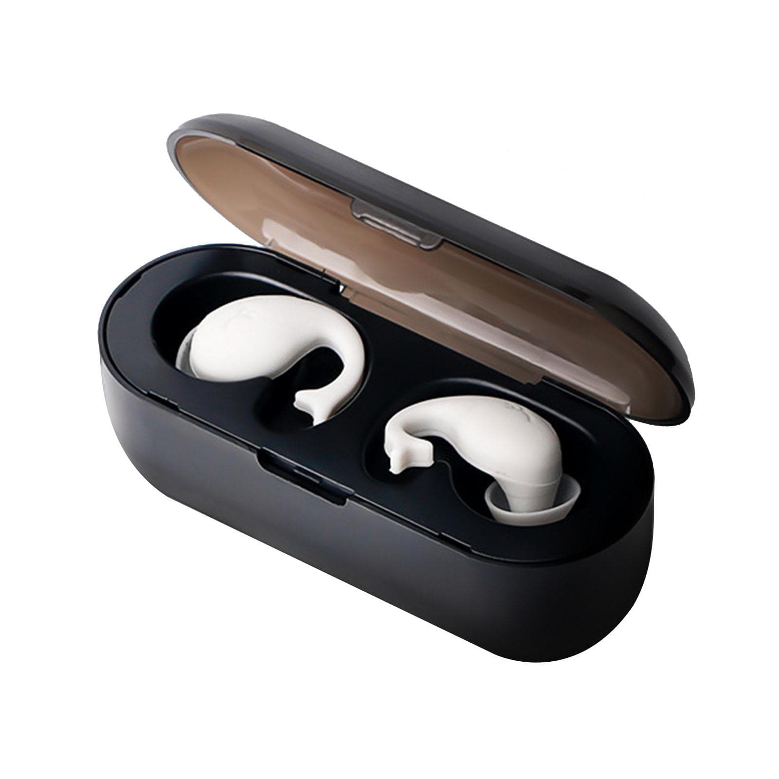 Silicone Earplugs for Sleeping Noise Canceling Hearing Protection Reusable Flexible Ear Plugs White white