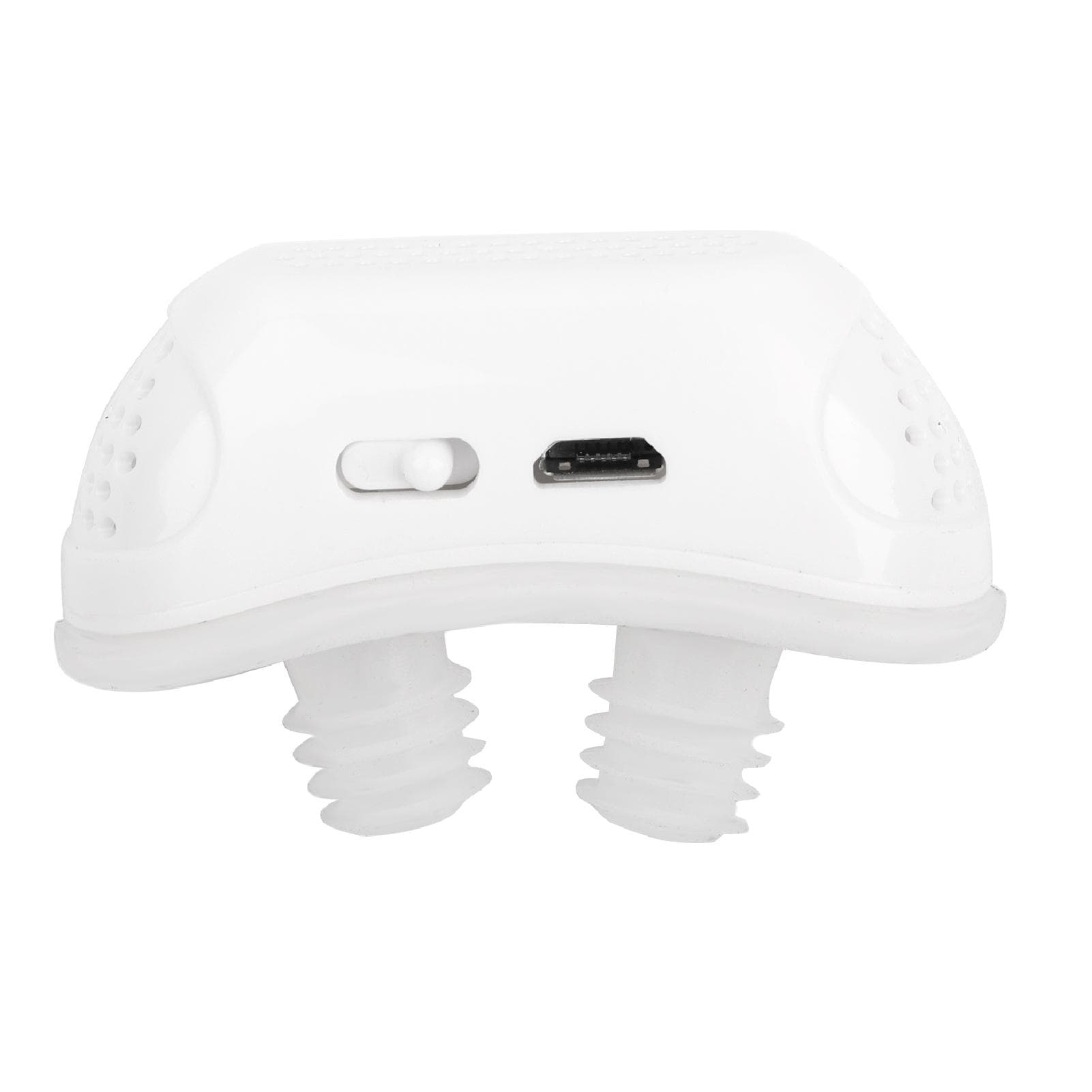 Professional Electric Intelligent Anti Snoring Sleeping Breath Aid Health Care AccessoryWhite white
