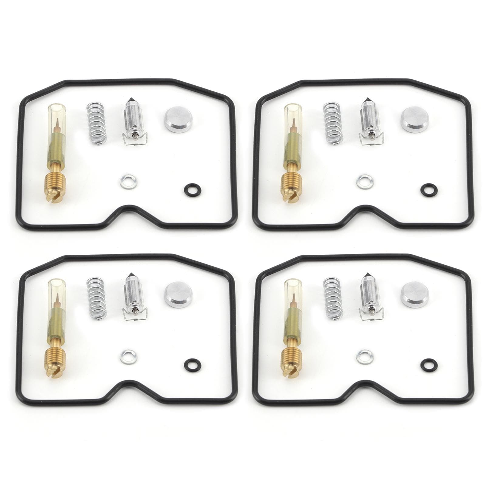 4 Sets Motorcycle Carburetor Rebuild Kit Fixing Parts Fit for Suzuki GSF600S BANDIT 19962003