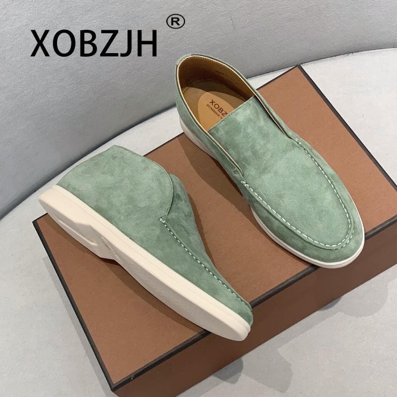 Luxury Brand Designer Boots Shoes None Rubber Ankle Basic Kid Suede Men's Boots Sneaker Shoes For Women Loafers Buty 37 mint green