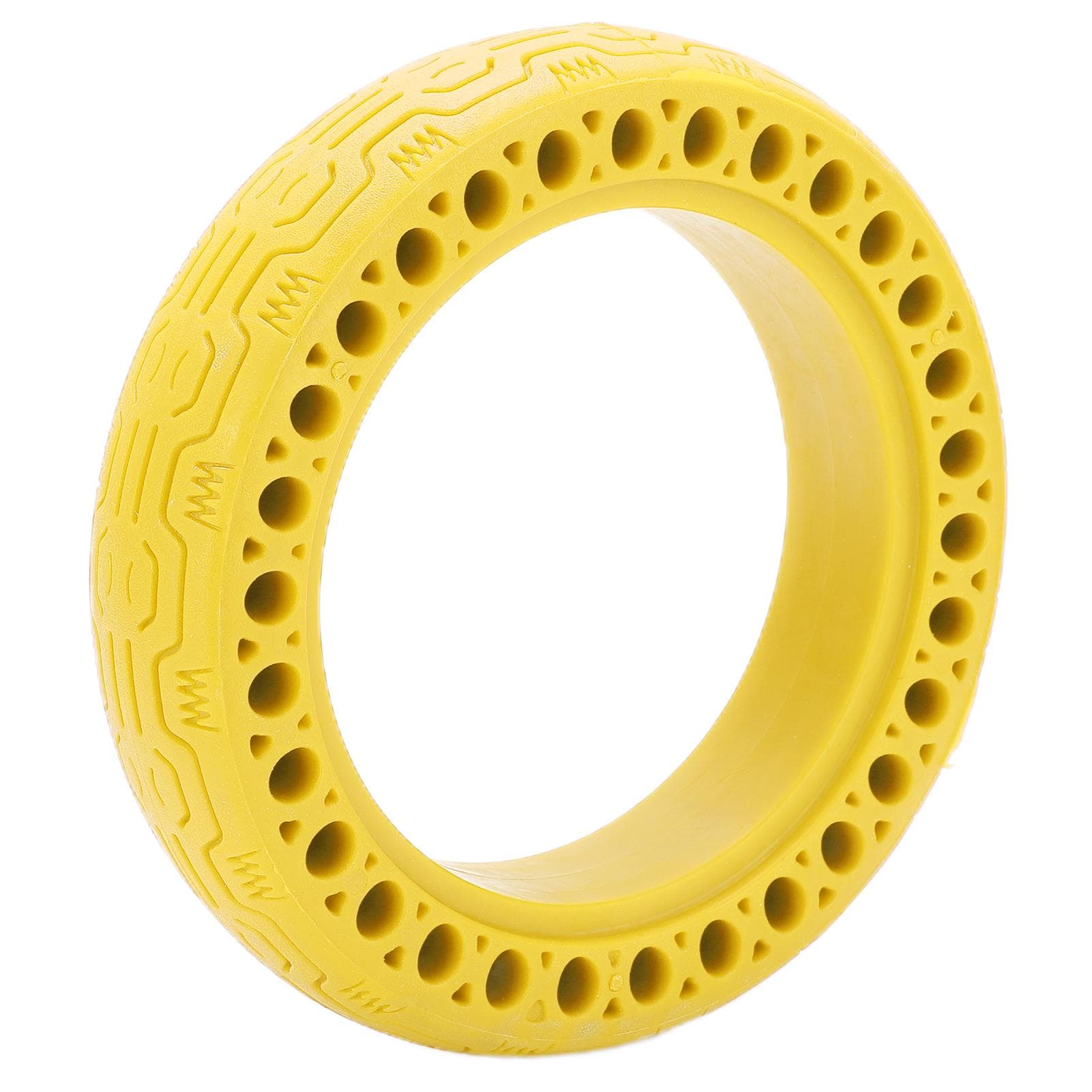 8.5x2.0 Electric Scooter Hollow Solid Tires Anti Puncture Non Slip Tyre for Xiaomi M365Yellow yellow