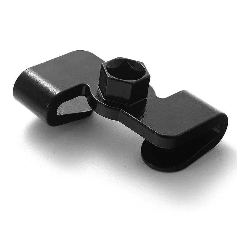 Extender Adaptor Universal Wrench Extension Tool Sturdy 1/2 Inch Breaker Bar Wrench Extender Mechanics Tool Leverage Over black