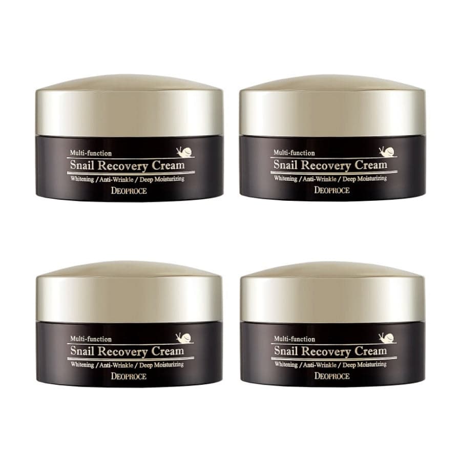 Deoproce Snail Recovery Cream 100g*1Pc/2Pcs/4Pcs 4Pcs