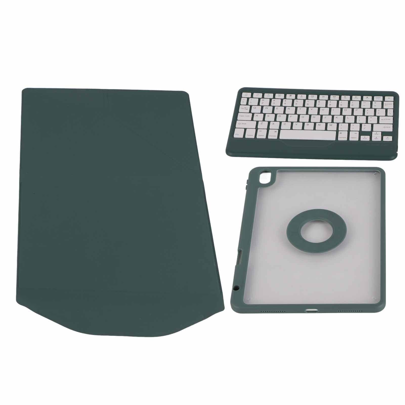 10.9 Inch Tablet Vertical Keyboard Cover Folio Magnetic Transparent Back Cover Detachable Tablet