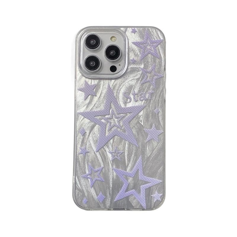 Feather Yarn Suitable for Apple 16PROMAX Cartoon Text Mobile Phone Case Iphone11/12 Creative Anti-fall Protection Case Apple 16PROMAX