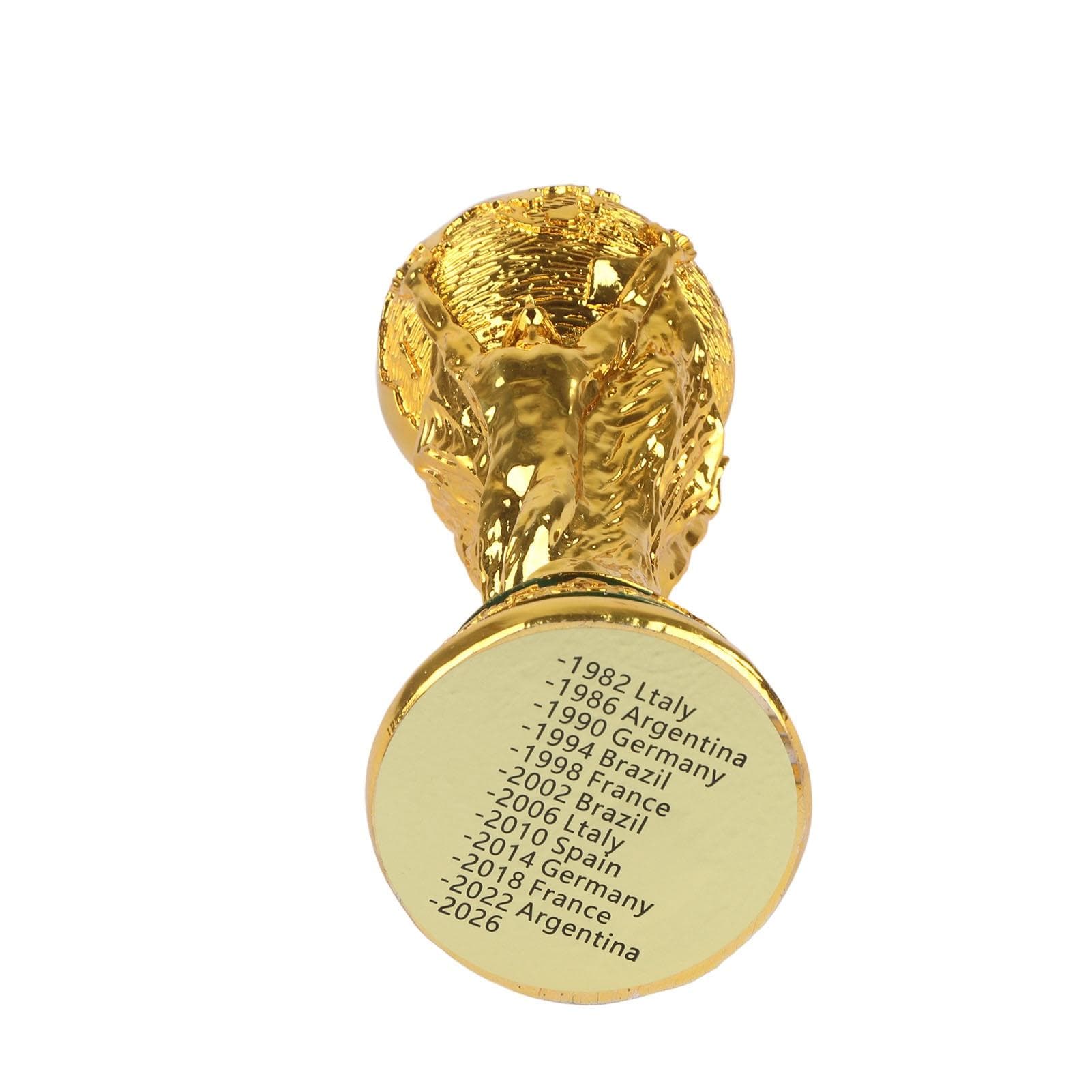 Gold Cup Replica Trophy 2022 World Soccer Award Trophy for Family Decoration Football Fan Gift 21cm