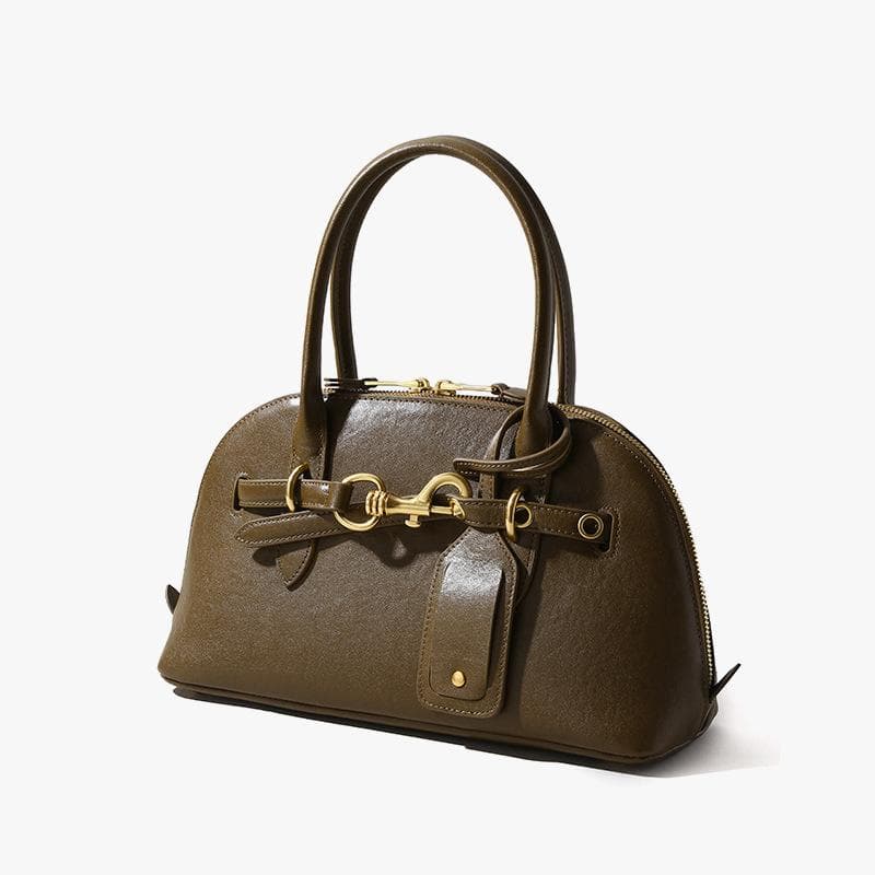 Autumn Women's Leather Bags, Fashionable Single-shoulder Bags, Large-capacity Crossbody Bags, Commuting High-end Tote Bags