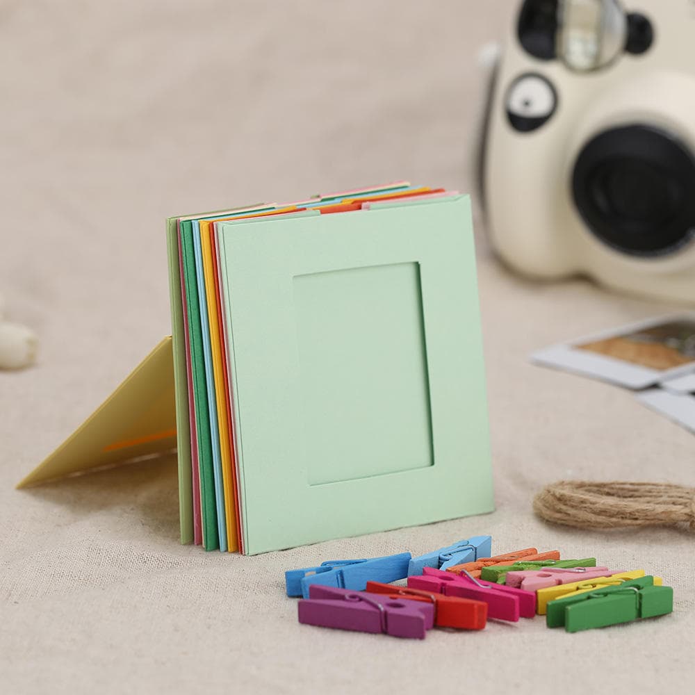 photo frames sizes 10pcs 3  Photo Wall Hang Frame Clip Clamp String 3 in 1 for Fujifilm Mini 8