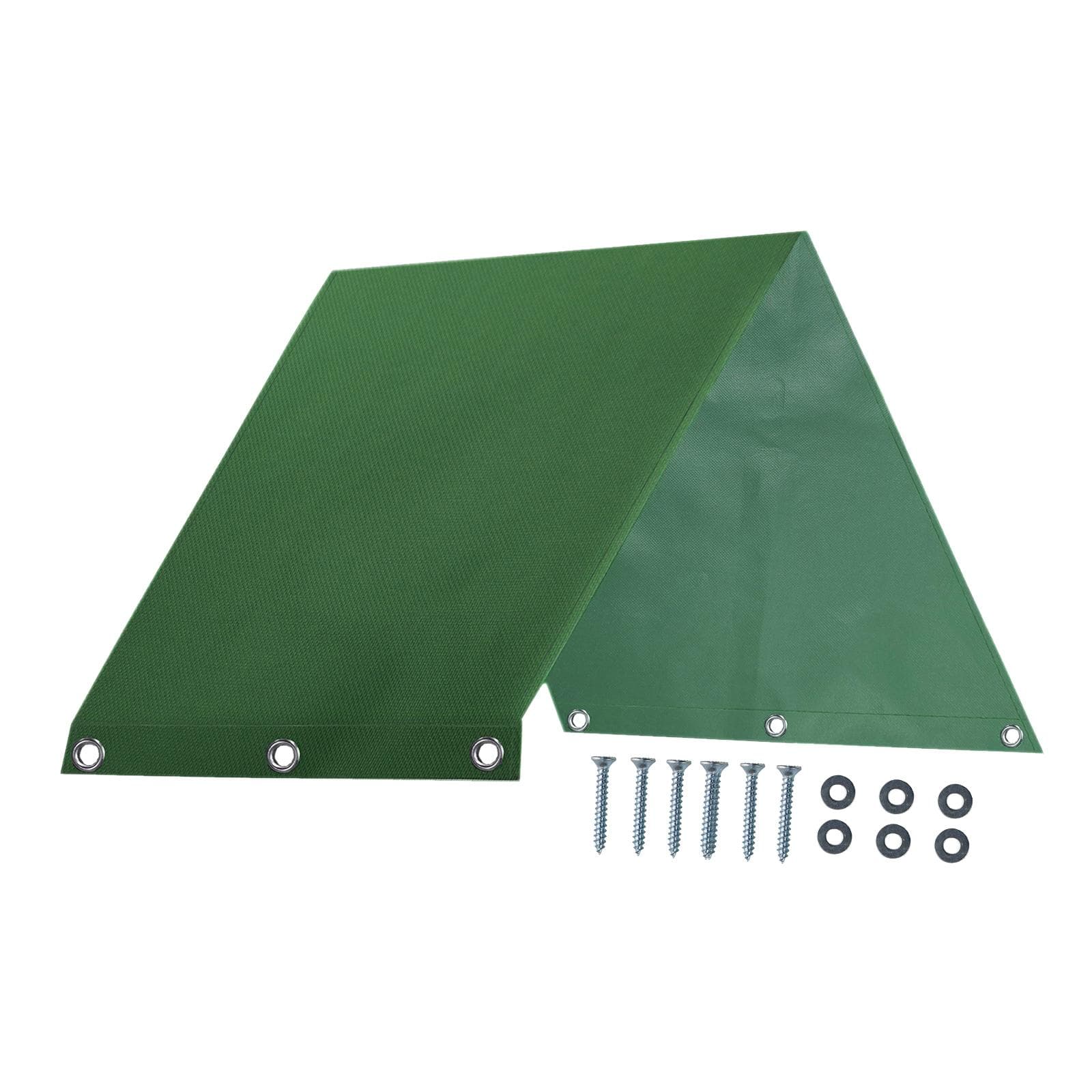 Playground Replacement Canopy Cover Waterproof Outdoor Replacement Sunshade Tarpaulin UV Protection green