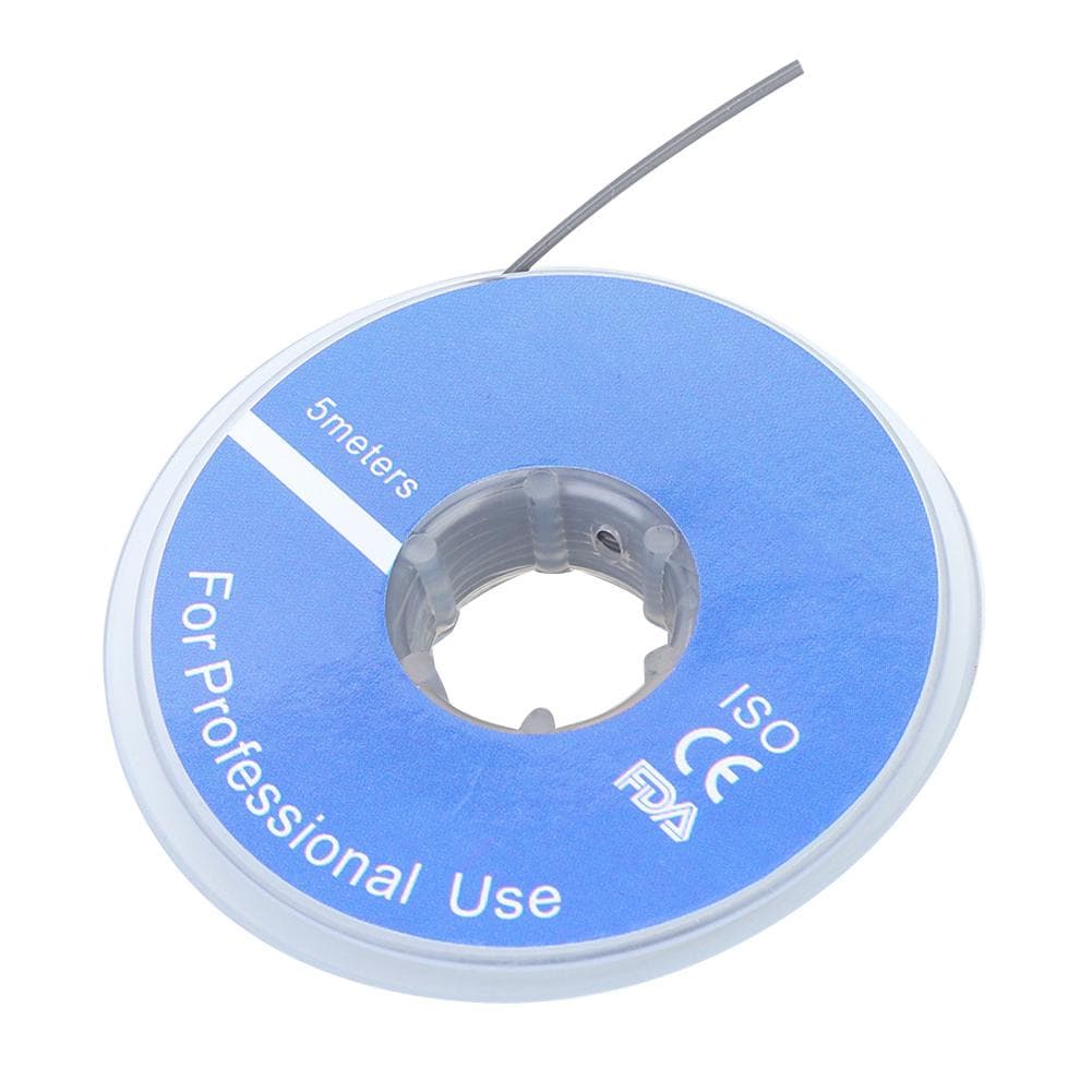 5m Professional Soft Dental Orthodontic Arch Wire Sleeves Dental Tool AccessoryTransparent silver