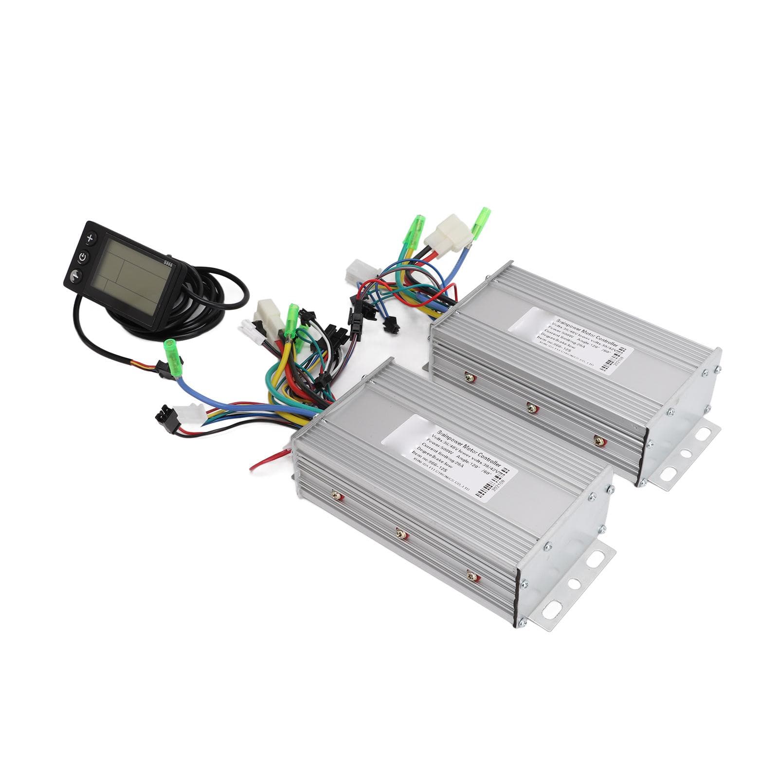 Dual Drive 3648V 500W Electric Scooter Bike Brushless Motor Controller 866 LCD Display