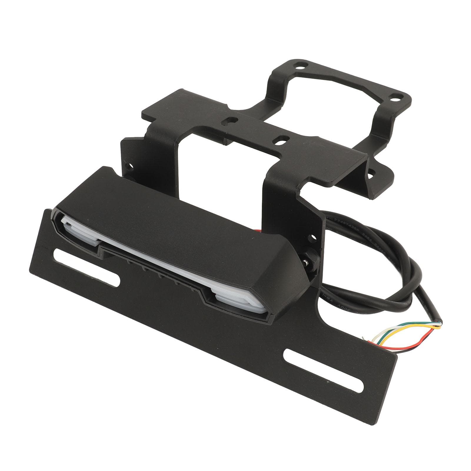 Motorcycle License Plate Holder with Waterproof Tail Light Rust Proof Fit for KLX230 R KLX230SM