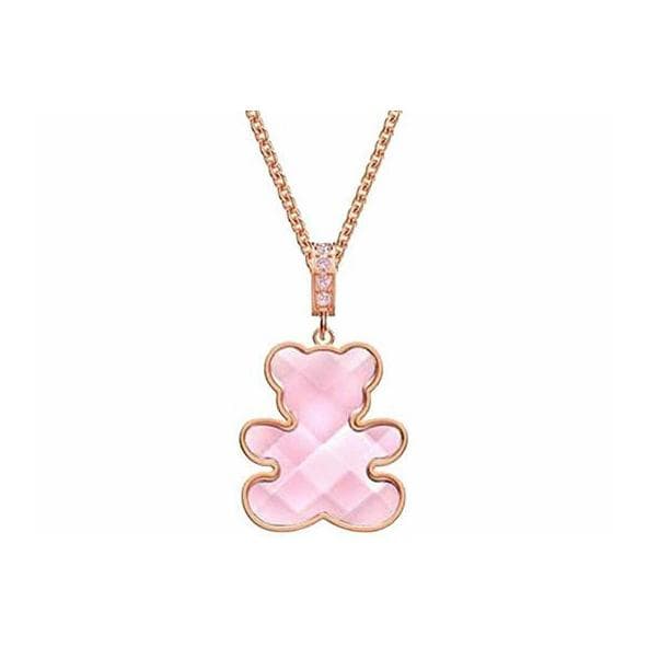 Swarovski Teddy Crystal Pendant Necklace Women necklace 5409512 Box (Random Color)