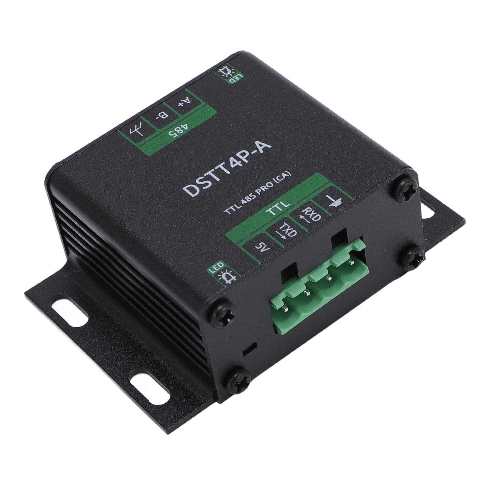 TTL 485 PRO Serial Module with 2 LED Indicator Aluminum Alloy SP3485 Isolated Interconverter Serial