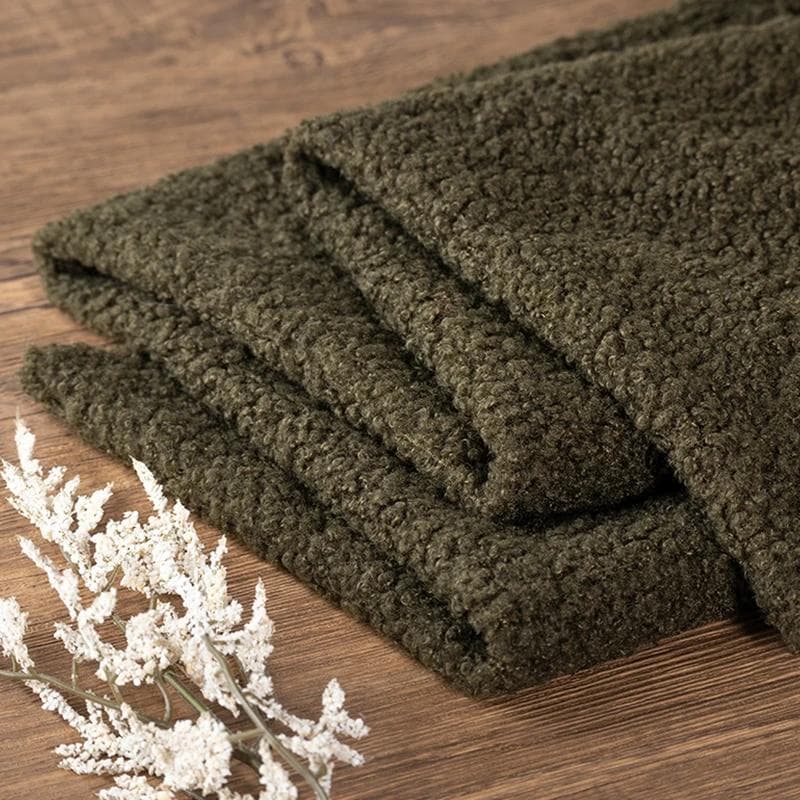 100x160cm Polar Fleece Cloth Polyester Autumn Winter Small Roll Teddy Cashmere Plush Fabric DIY Clothing Handmade Sewing 100x160cm