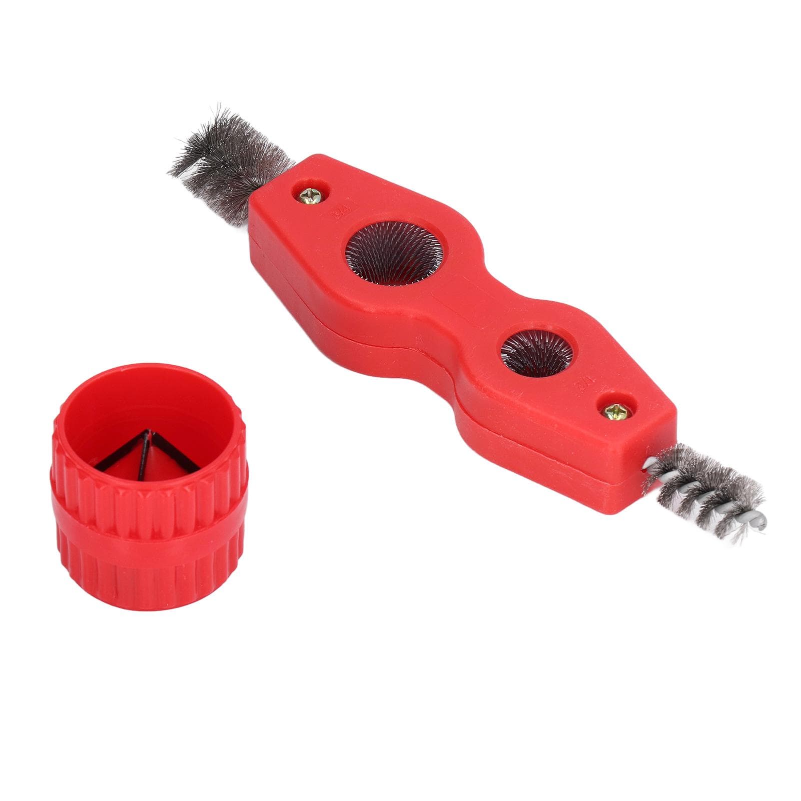 Pipe Cleaner and Reamer Set Inside and Outside Tubing Polishing Deburring Brush for Copper Tube