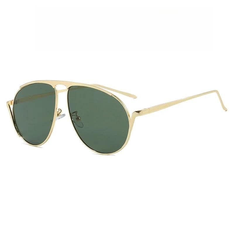 New Retro Round Sunglasses High Quality UV400 Protection Fashion Luxury Oversized Shades for Women Men