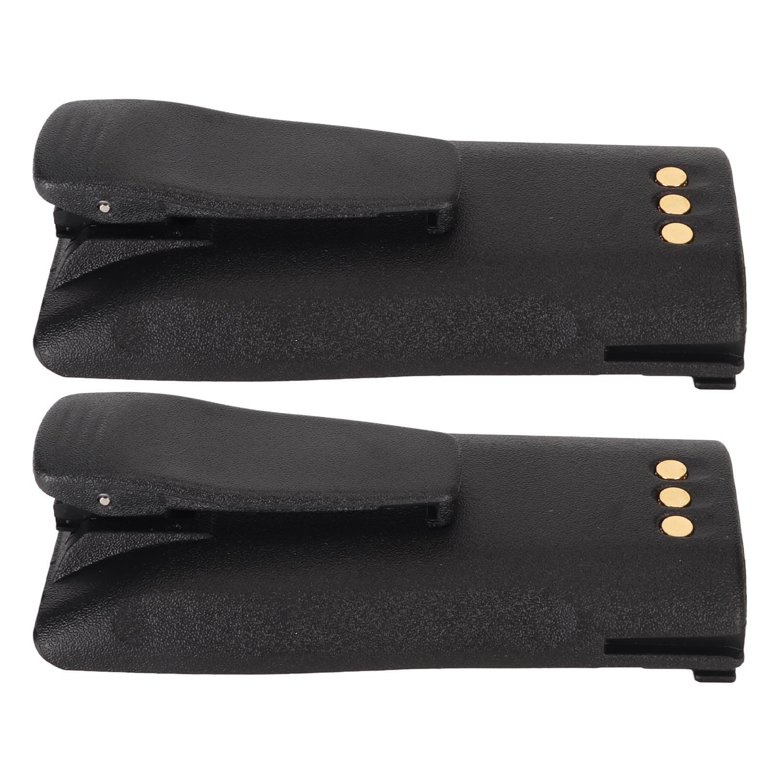 2pcs Walkie Talkie Li Ion Battery 2600mAh 7.4V 2 Way Radio Battery with Belt Clip for Motorola