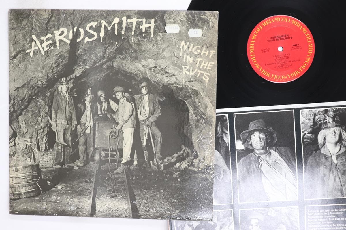 LP Record AEROSMITH  Night In The Ruts FC36050 COLUMBIA 1979 US Rock Used