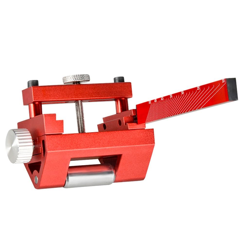 Angle Adjustable Sharpener Woodworking Tool Sharpening Jig Clamping Adjustment Inclined Edges Wood red