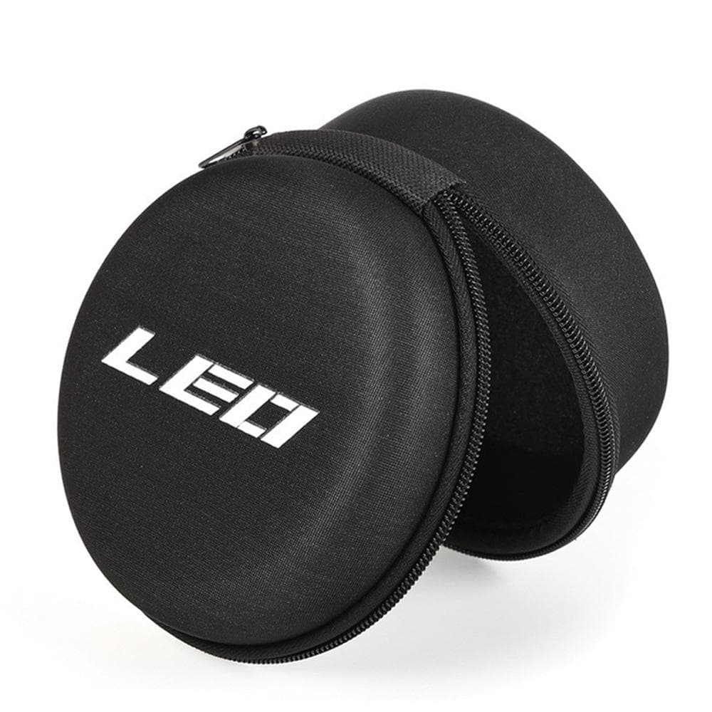 EVA Fishing Reel Bag Protective Case Cover for Spinning/Raft/Fly Fishing Reel Pouch Bag black