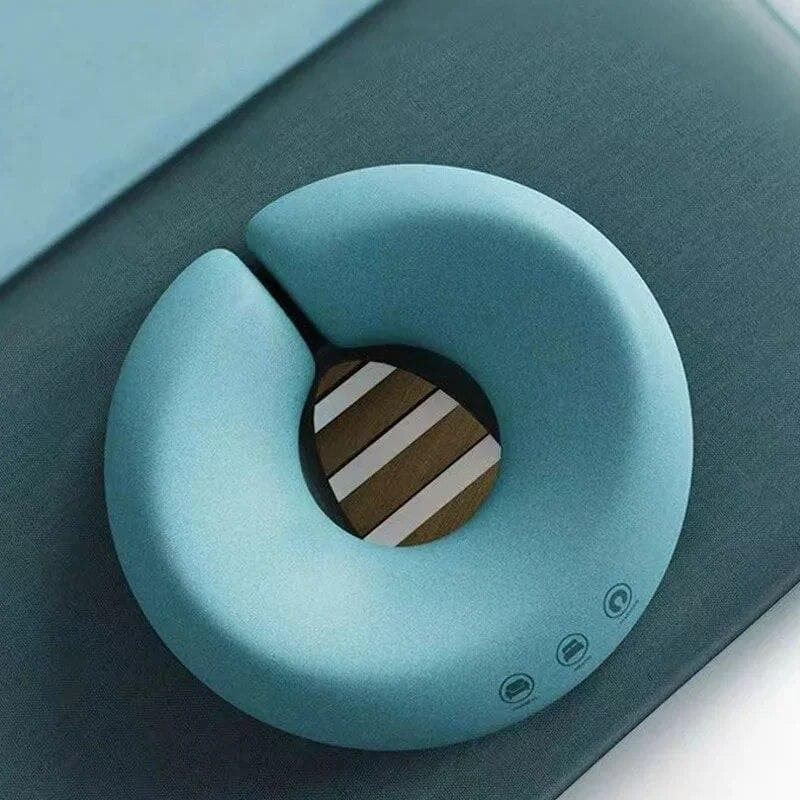 1pcs Soft Massage Face Relax Memory Foam Relax Head Cradle Headrest Beauty Salon Face Cushion For SPA U Shape Face Pillow blue