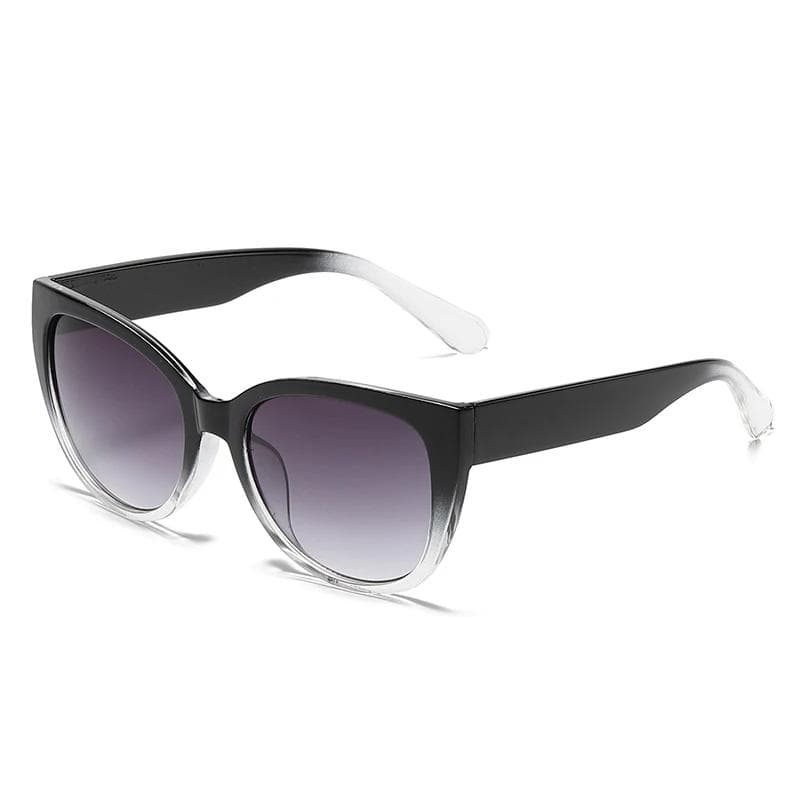 Brand Cat Eye Sunglasses Women Designer Gradient Lens UV400 Protection Wide Leg Unisex Cateye Female Shades Fashion