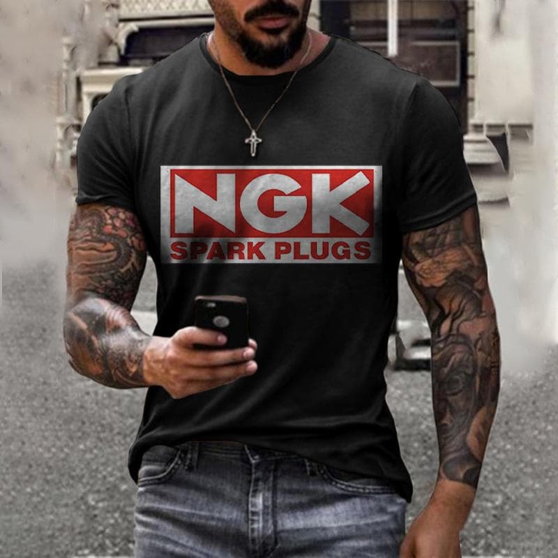 2022 Summer Vintage Men's T Shirt 3d Retro Motorcycle Oversized Tshirts For Men Clothing Biker Racing T-shirts Motor Tees Tops XL
