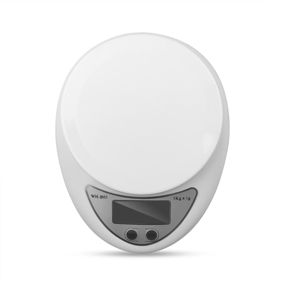 Kitchen Food Scale Electronic Portable Accurate With Digital Display For Cooking 5Kg/1g Steelyard Measuring Tool