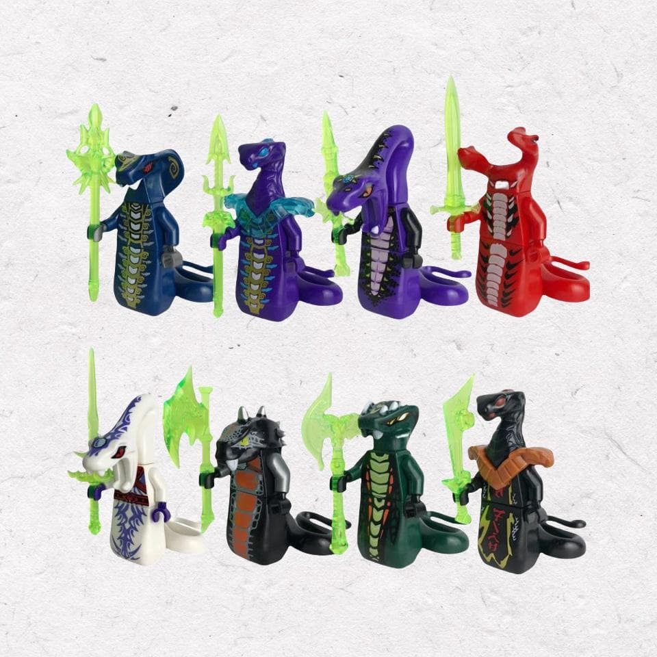 Minifigures Dolls Building Bricks Zane Nya Garmadon Arin Building Blocks Mini Figures Assemble Toys Model for Childres Gif