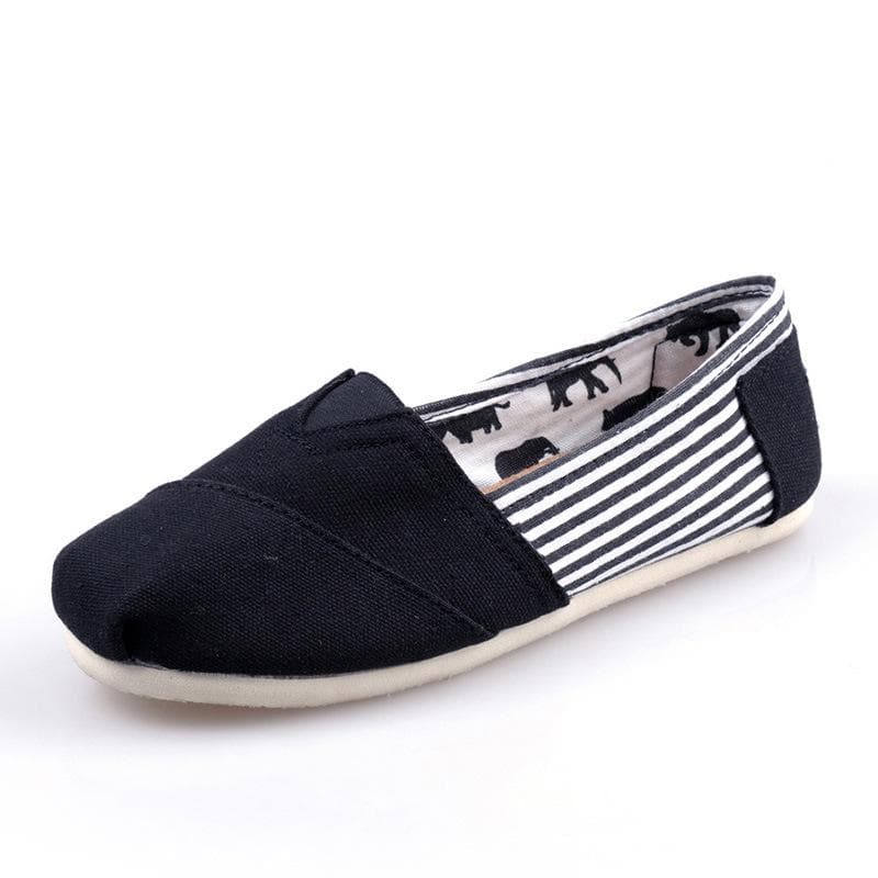 New 2025 canvas shoes men's and women's lazy shoes solid color Toms shoes Thomas cloth shoes Mary shoes comfortable and versatile 39