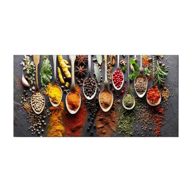 Nordic Modern Spoon Grains Spices Posters and Prints Kitchen Wall Art Canvas Painting Picture for Living Room Cuadros 30x60cm