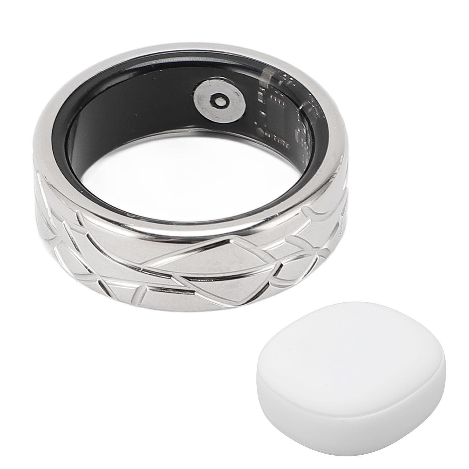 Smart Ring Fitness Tracker Sleep Monitoring Water Resistant Multifunctional Ring for Gesture 7