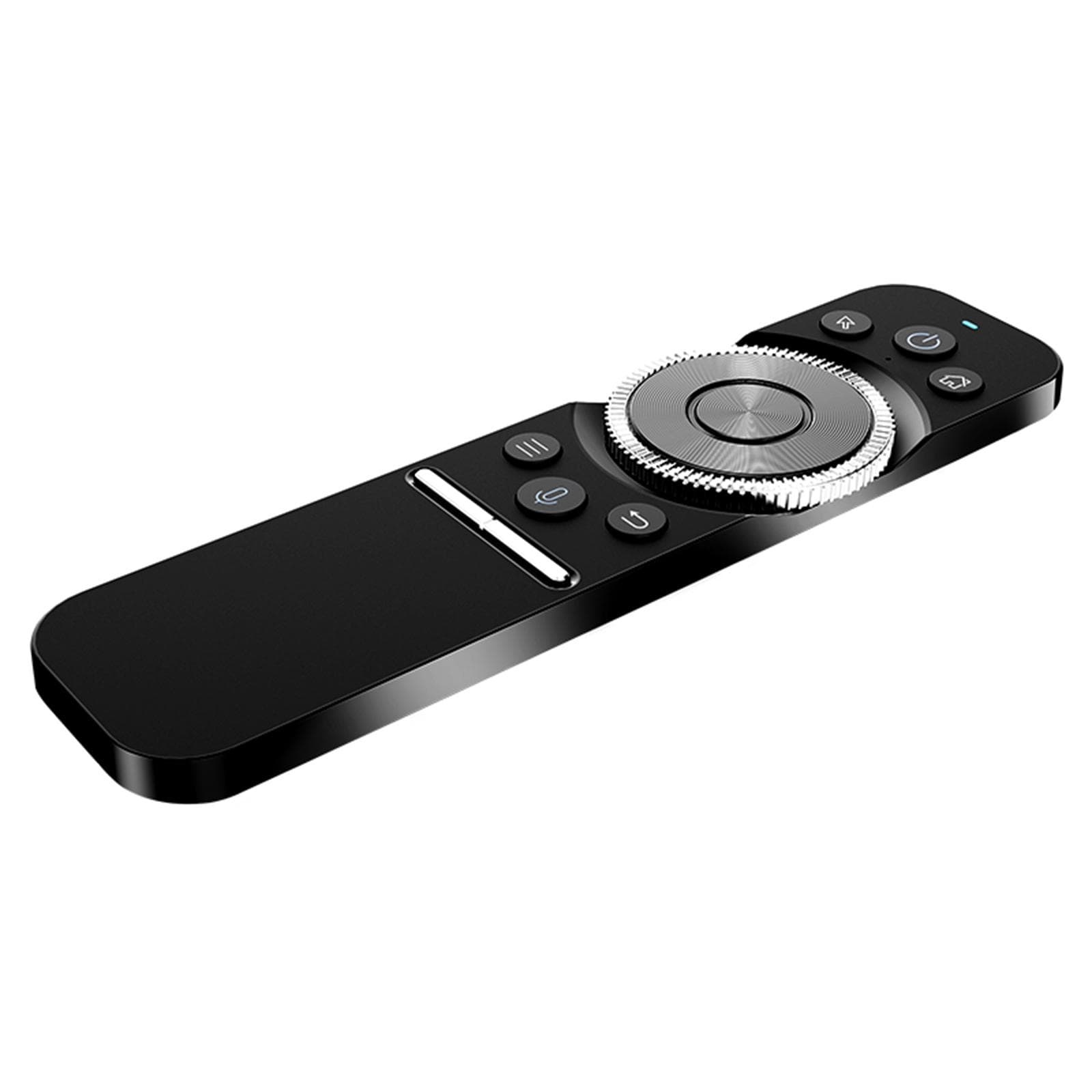 2.4G Wireless Voice Remote Control IR Learning Air Mouse for Smart TV TV Box Projector black