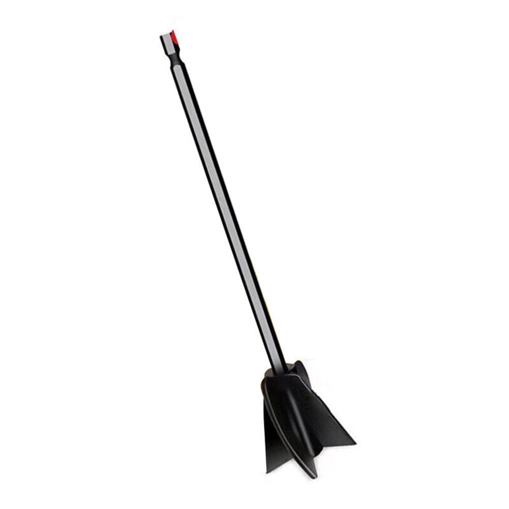 Hybrid Drill Bit Attachment Liquids Mixer Paint Drill black