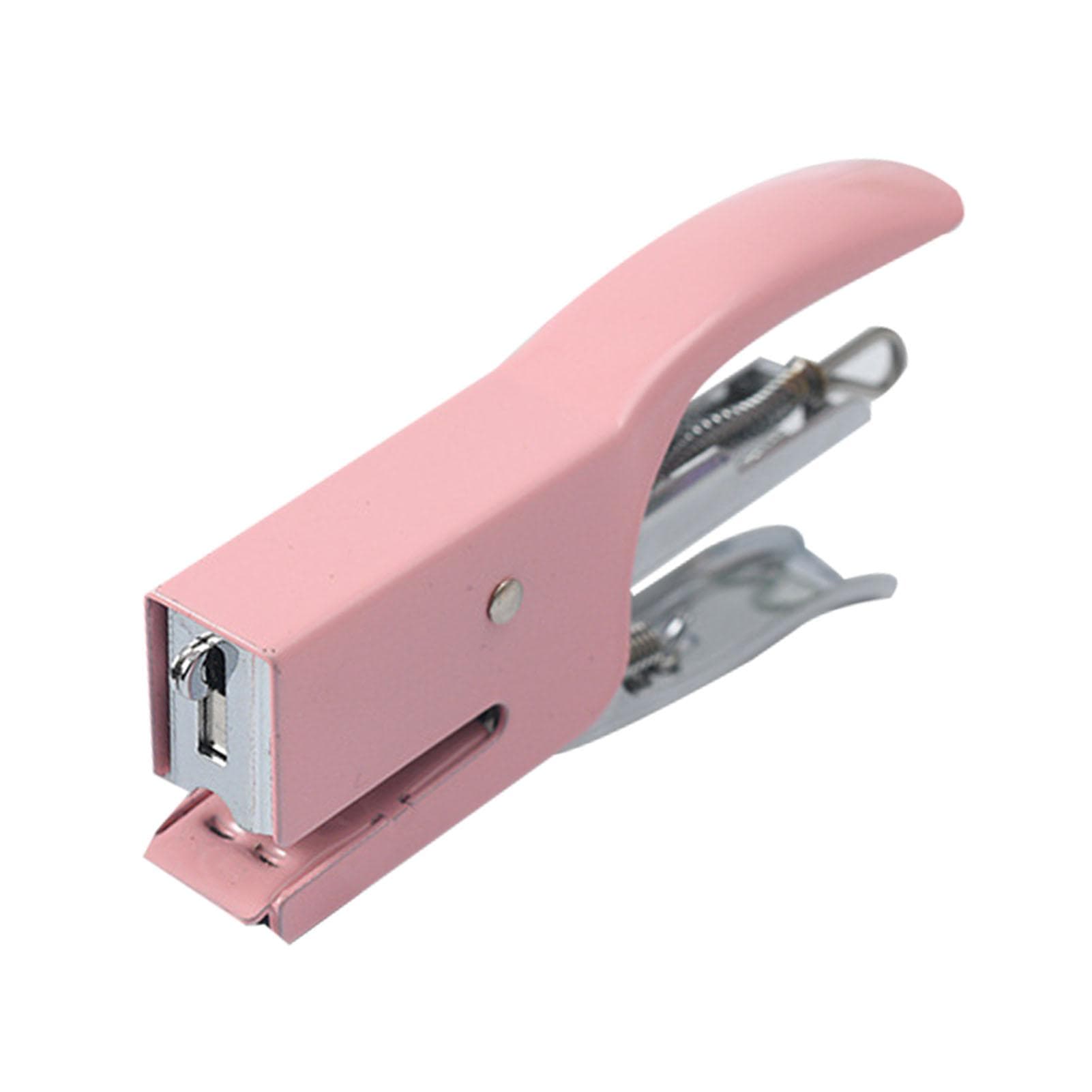 Handheld Stapler 10 to 16 Sheet Capacity Soft Grip Strong Iron Stapler for Office Commercial Home